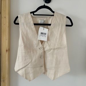 Dissh linen vest